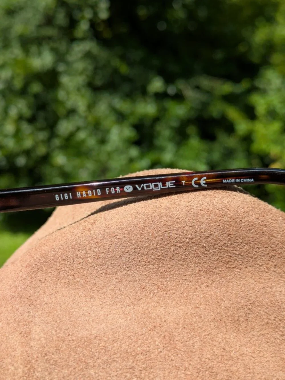 Vogue Gigi Hadid Sunglasses VO5280-SB Havana Y2K Inspired
